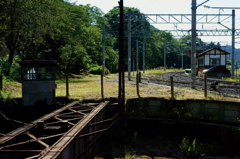 転車台の残る駅