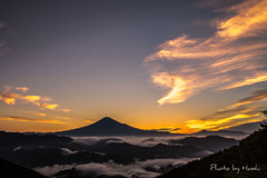 朝焼け雲