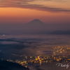 高原の夜明け