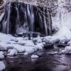 不動滝雪景1