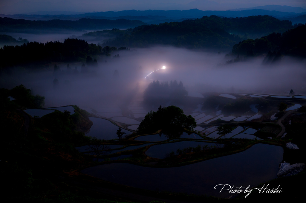 星峠夜景