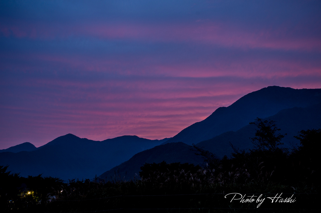 凄い！夕焼け１