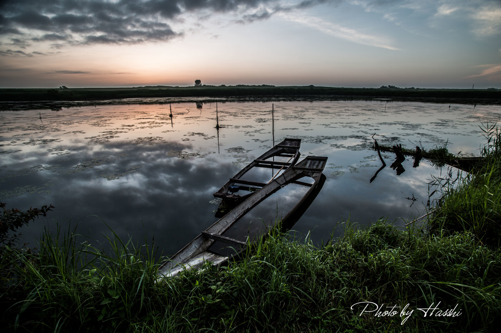 渡良瀬百景43（夏の朝）