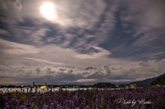 河口湖・大石公園夜景1