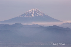 甘利山より望む