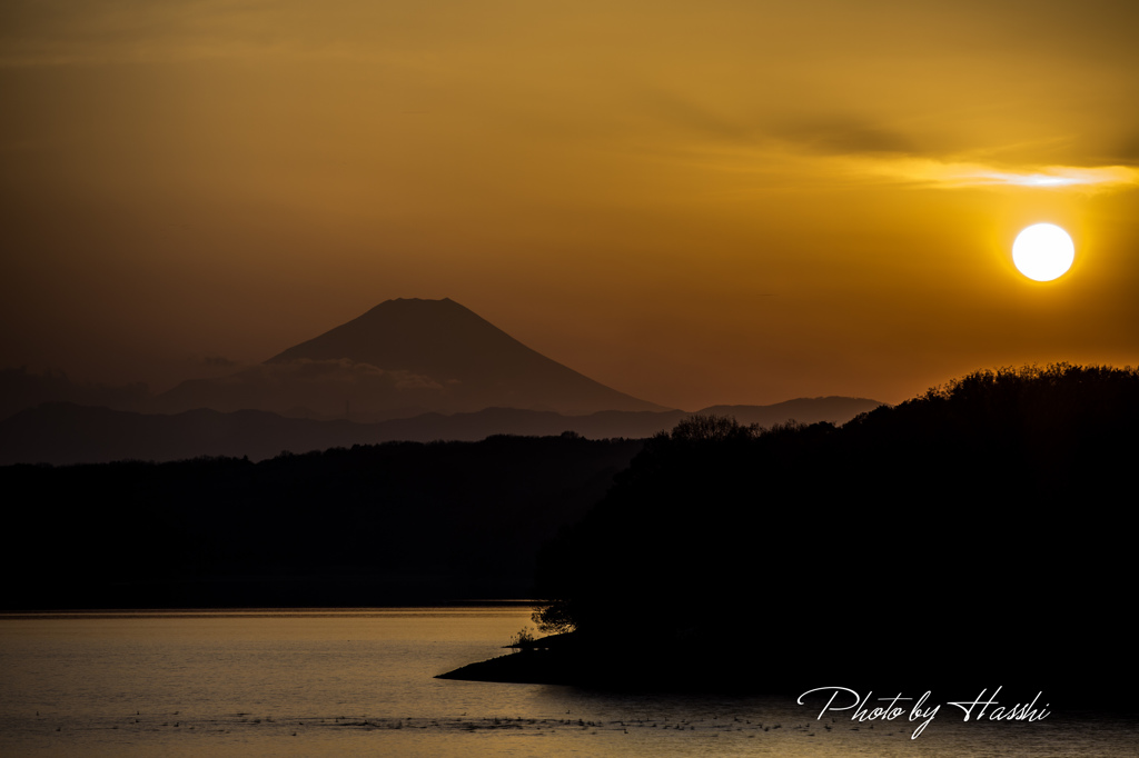 狭山湖夕景2