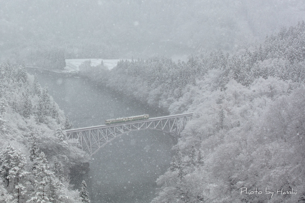 奥只見雪景色2