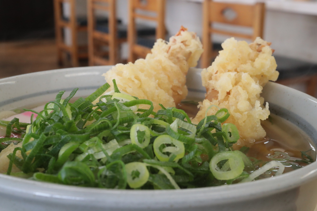 年明けうどん。