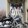 BIKE＆GUNDAM。