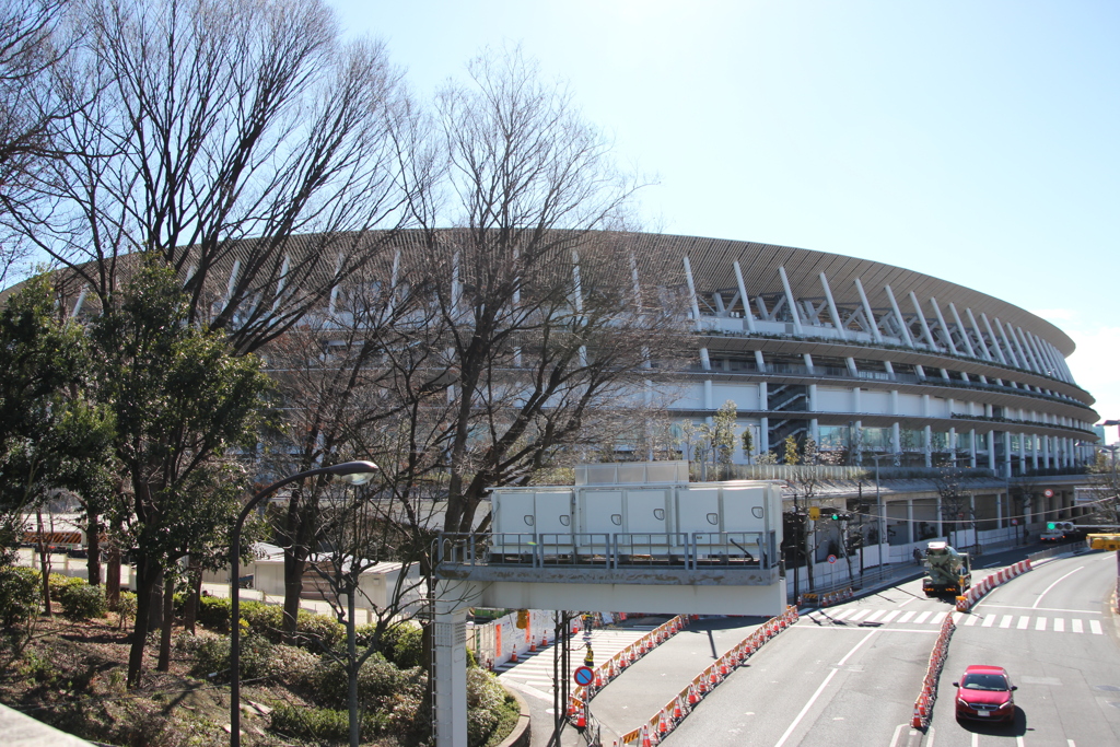 国立競技場①。