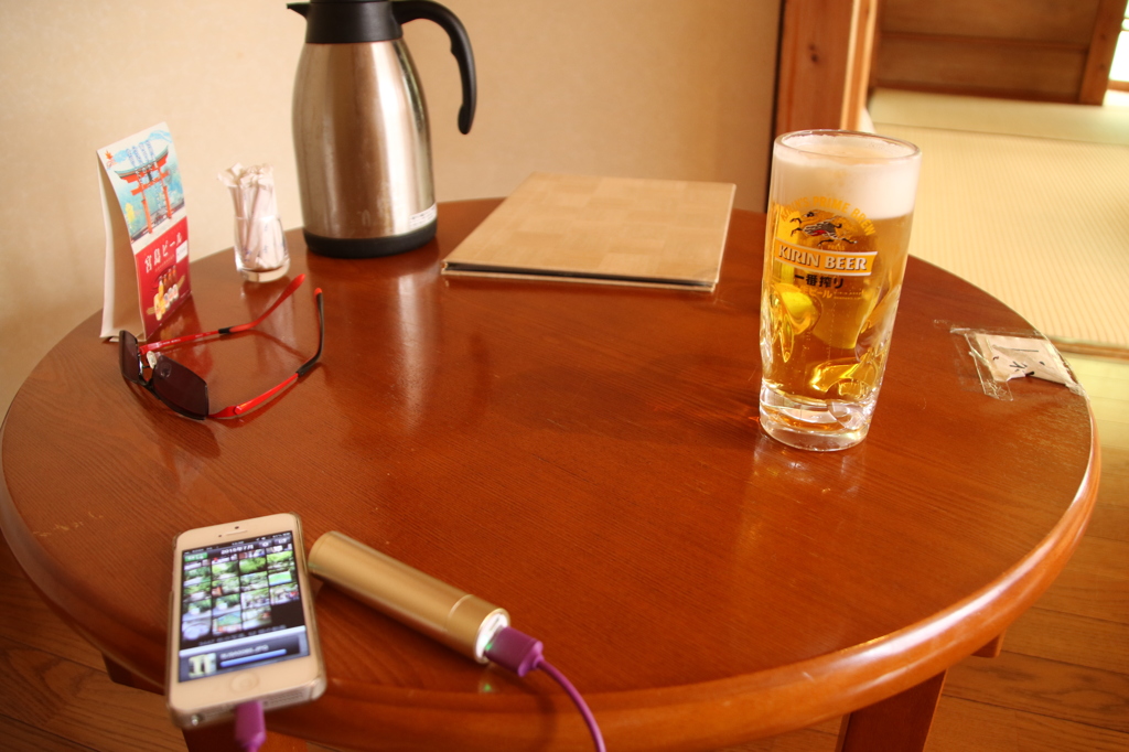 とりあえず一杯。