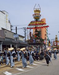 関野神社春季例大祭2016：御馬出町守山町