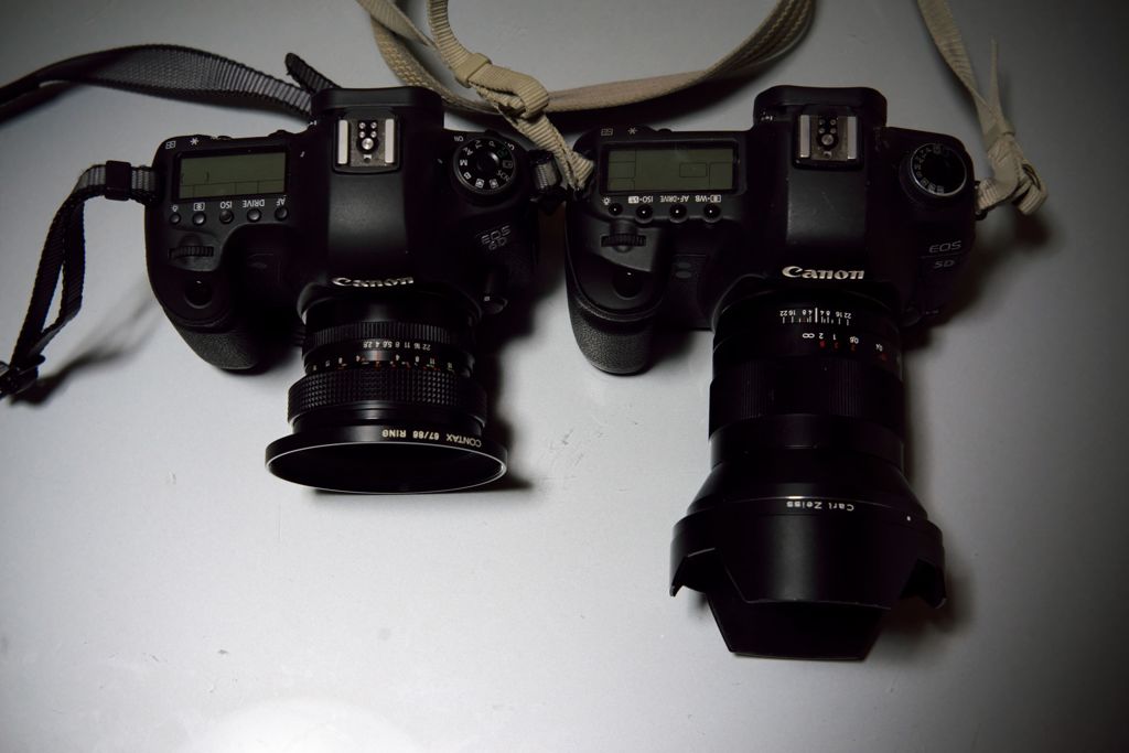 昔玉散歩2016：Flektogon vs Distagon