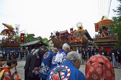 福野神明社春季祭礼2016：お祓い