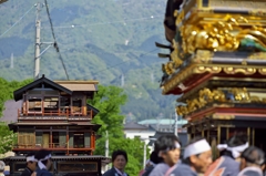 城端曳山祭2015：西上町庵屋台