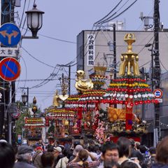 関野神社春季例大祭2016：坂下町にて