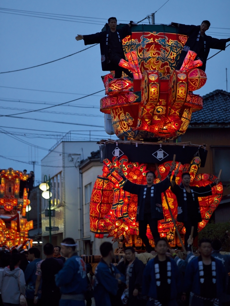 福野夜高2015：出陣前