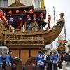 福野神明社春季祭礼2016：上町・七津屋巡行