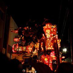 福野神明社春季祭礼2016：引き合い_the_battle_d