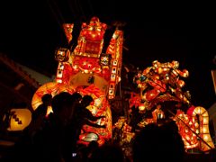 福野神明社春季祭礼2016：引き合い_the_battle_a