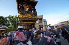 城端曳山祭2015：竹田山引き返しb
