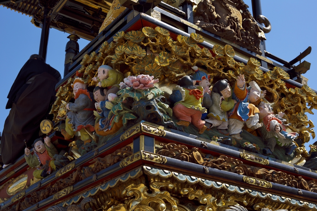 城端曳山祭2015：遊ぶ唐子