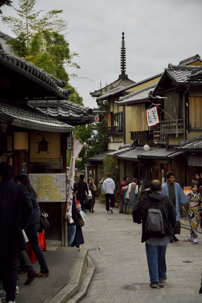 京都散策2016：遠景八坂の塔