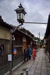 京都散策2016：石塀小路入口