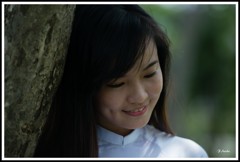 アオザイに似合う女性