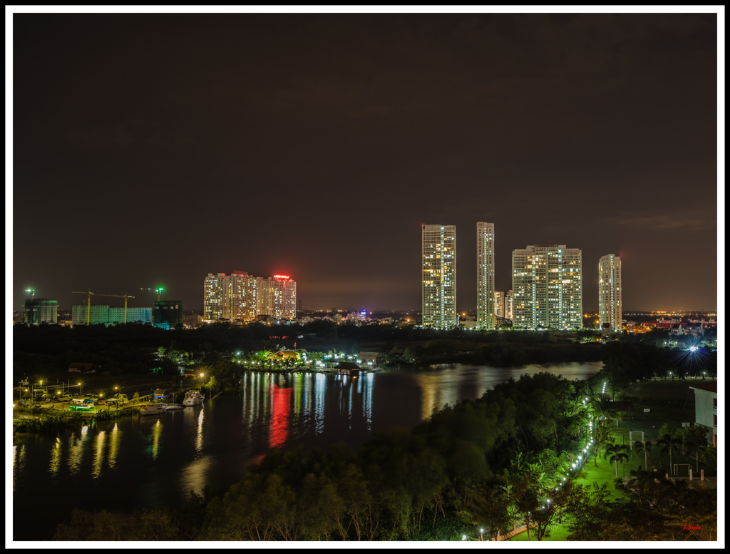第７区の夜景