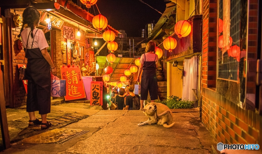 客待ち