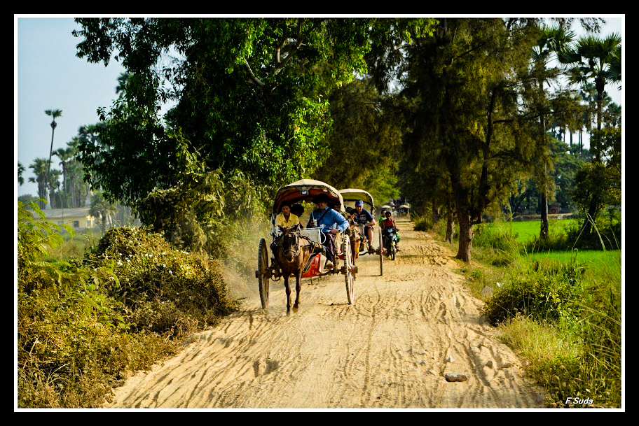 マンダレーの郊外