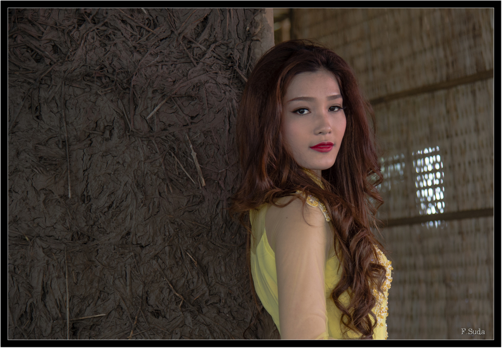 古いベトナムの家で