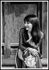 アオザイーがよく似合う