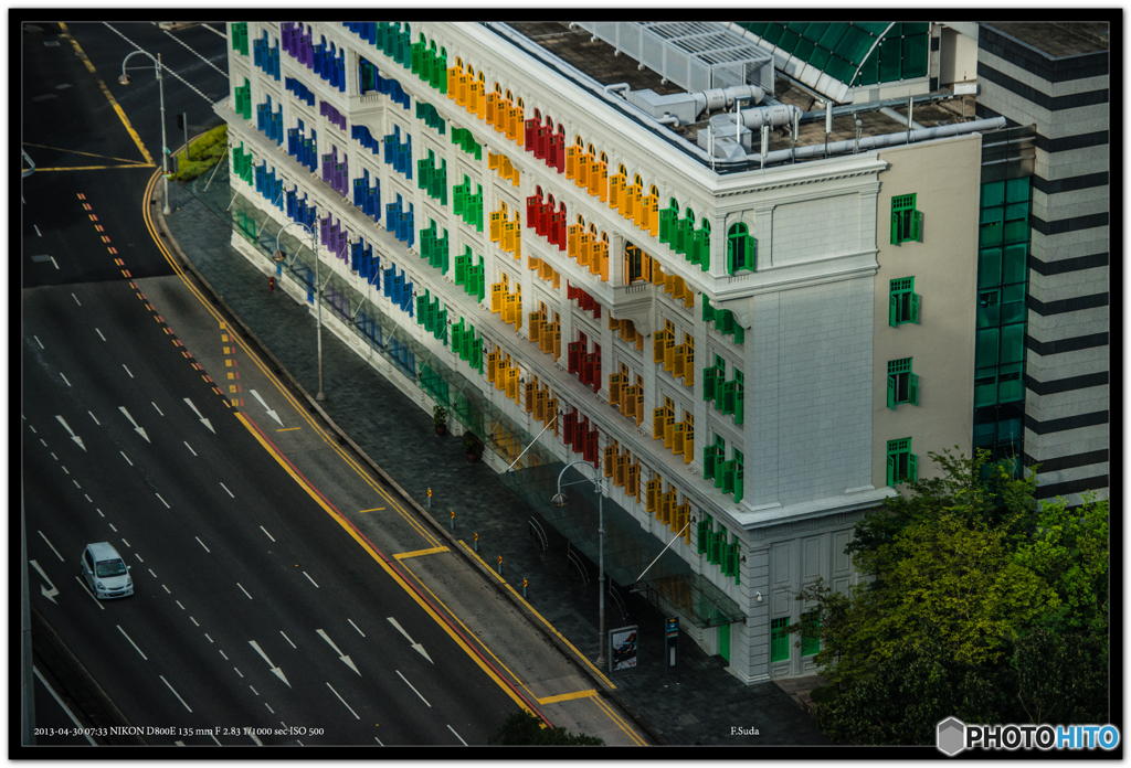 シンガポールの色３