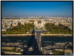 ラ.デフォンスが遠くに見える