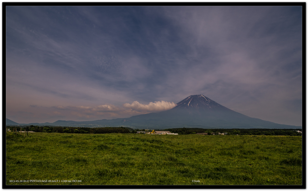富士パノラマラインからの富士山