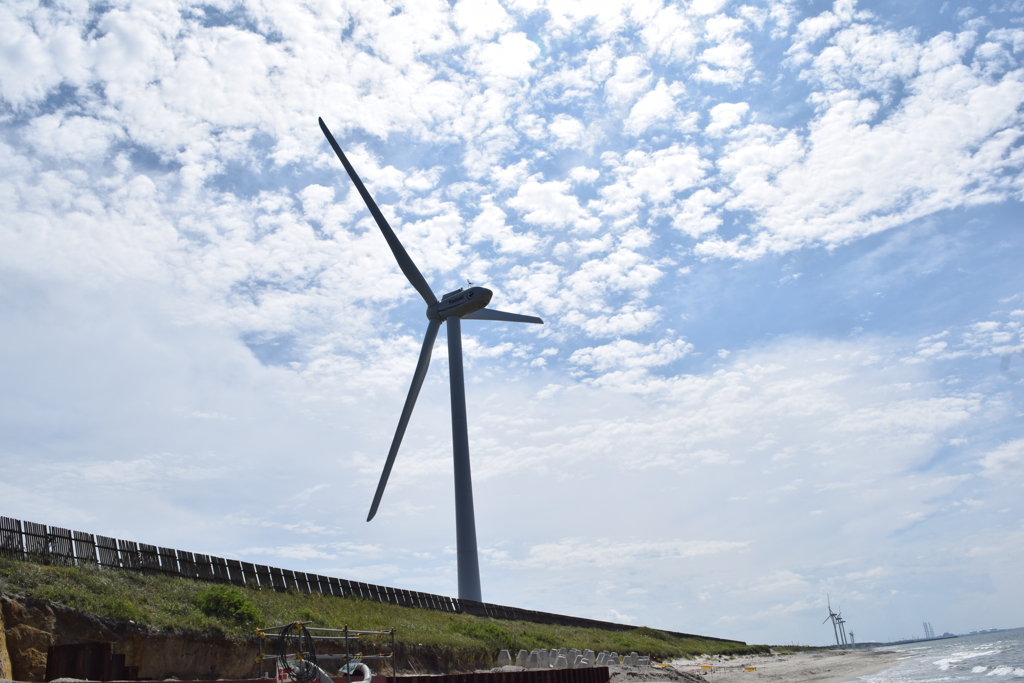 紫雲寺風力発電