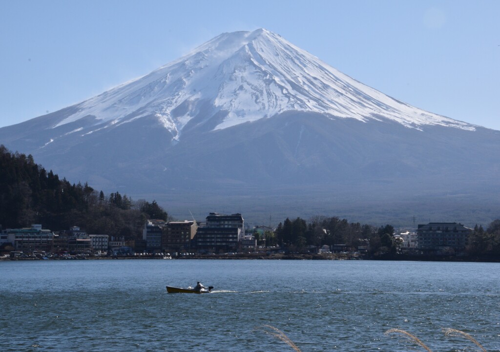 富士山　河口湖