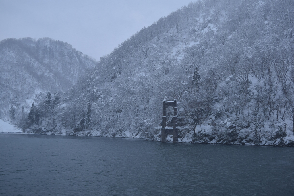 阿賀町　若松街道