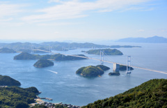 しまなみ海道　亀老山展望公園より