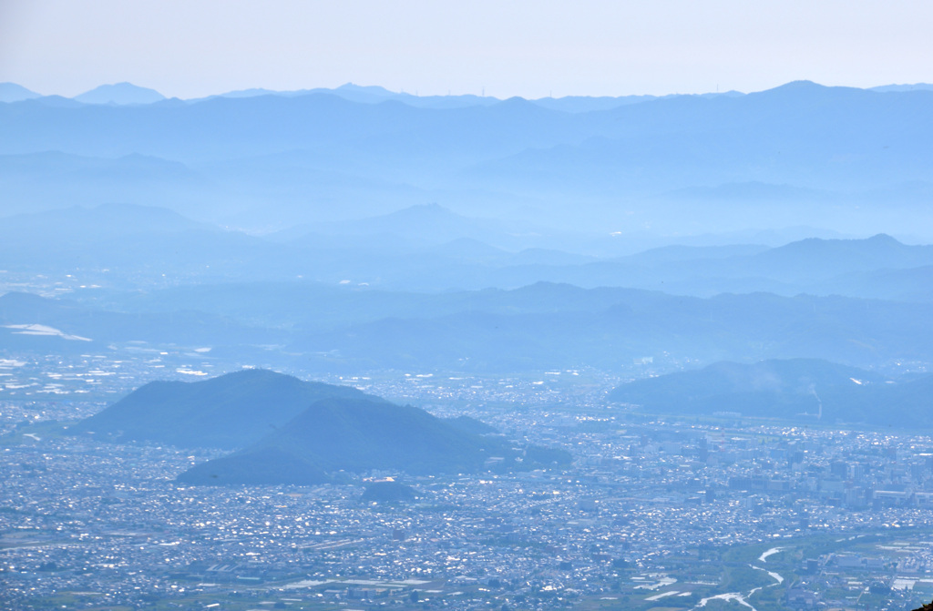 吾妻小富士からの遠景