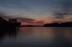 宮城松島　夜明け前