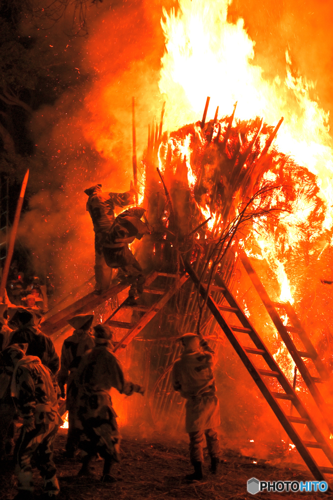 鳥羽の火祭り