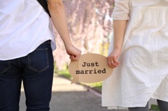 Just married