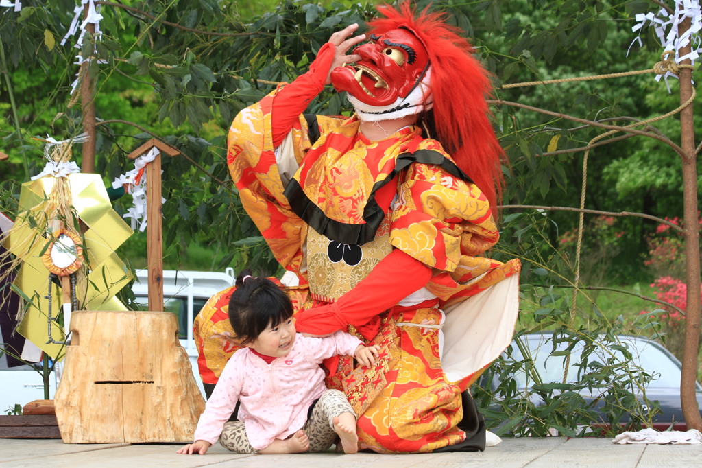 おどける鬼