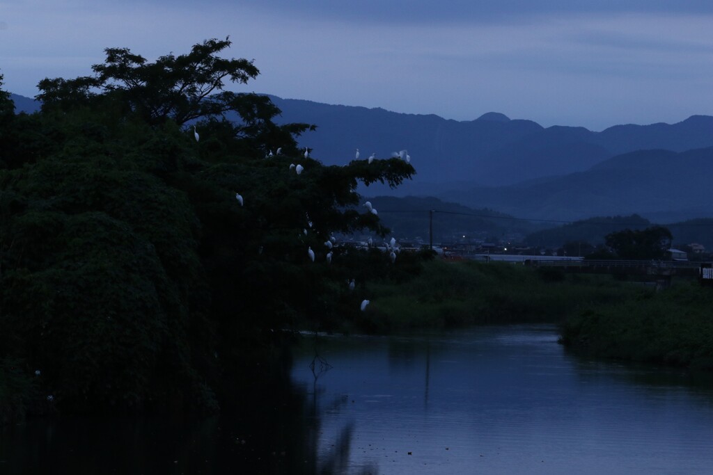 ある日の夕景