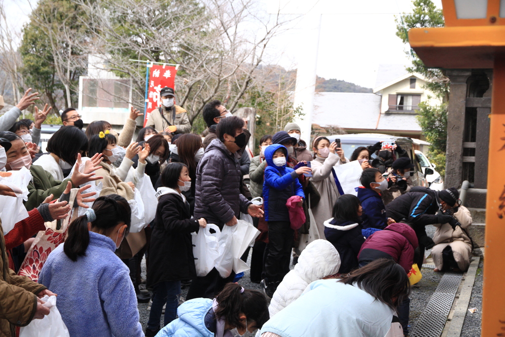 曳野神社の節分祭