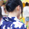 お祭り　浴衣。