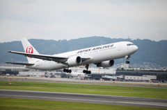 逆方向への離陸